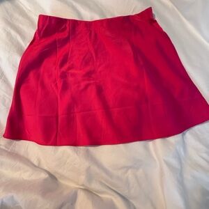 J. Crew Bold hot pink skirt!